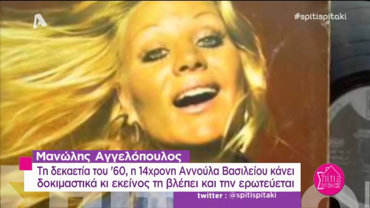 Μανώλης Αγγελόπουλος αφιέρωμα