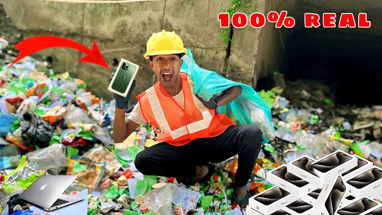 An iPhone Found in the Trash!