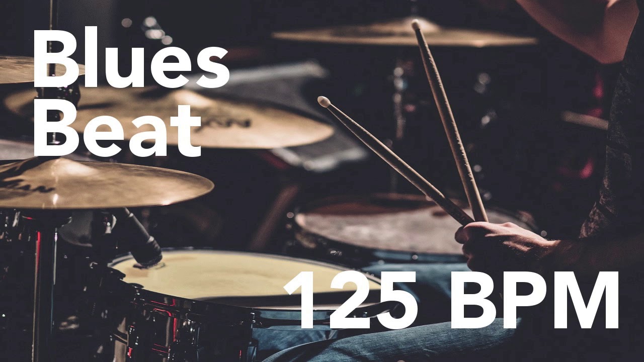 Blues Drums Beat 125 BPM