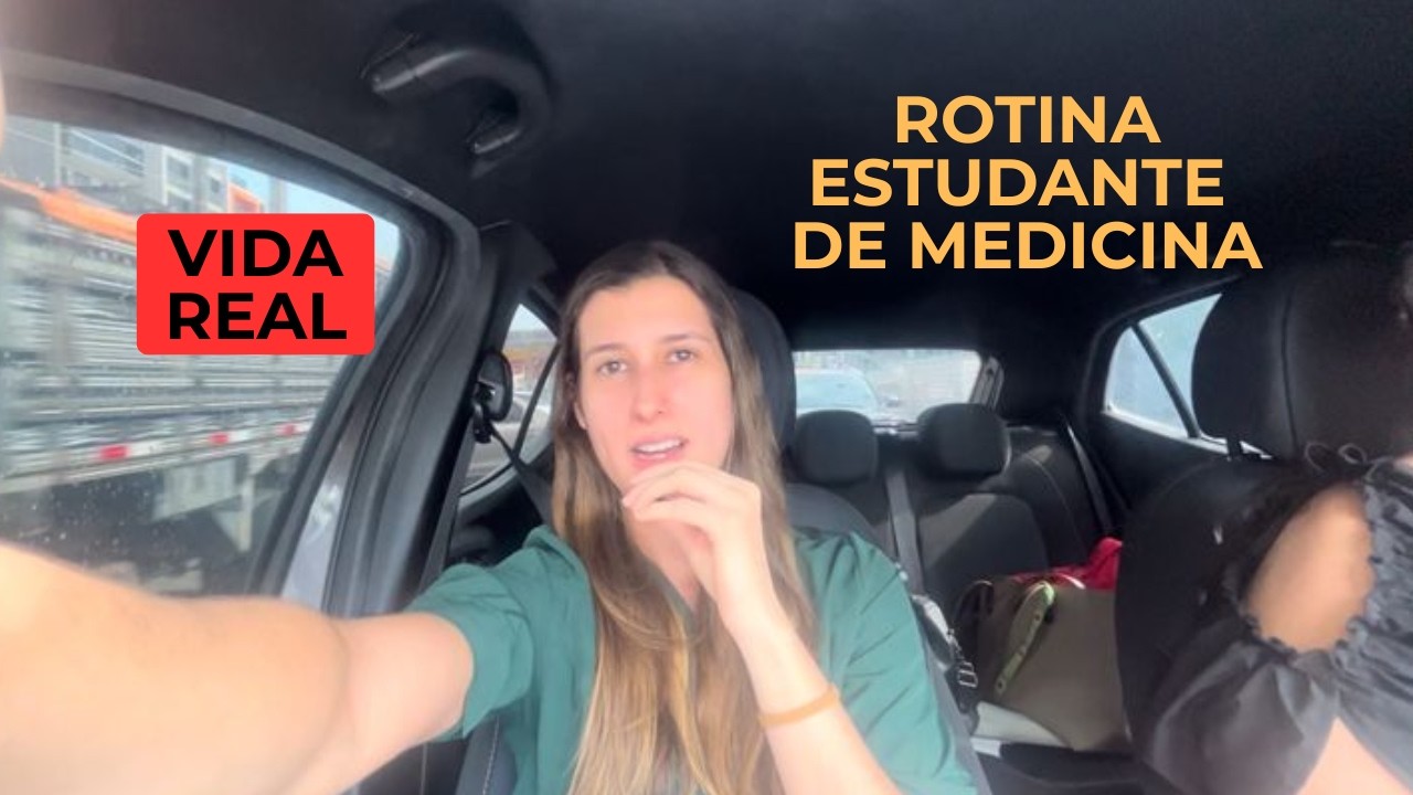 Rotina de Estudante de Medicina | Vlog Internato Medicina 
