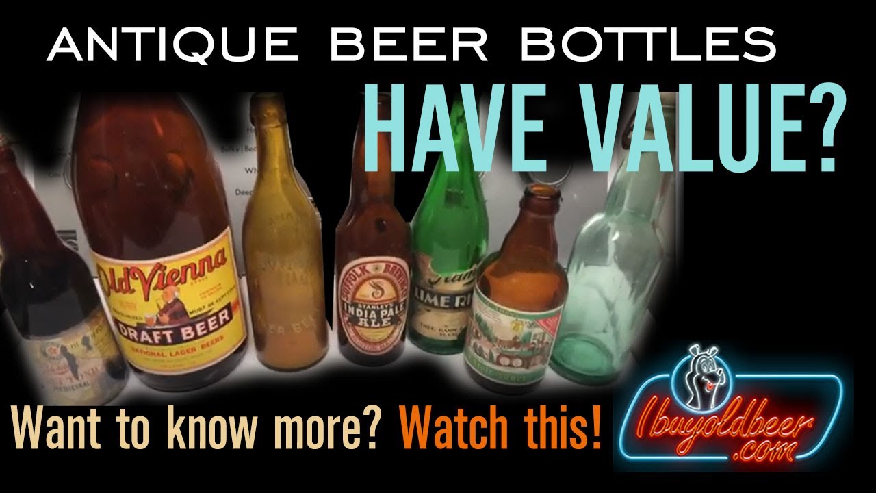 Vintage Beer Bottles : Variations Explained - I Buy Old Beer