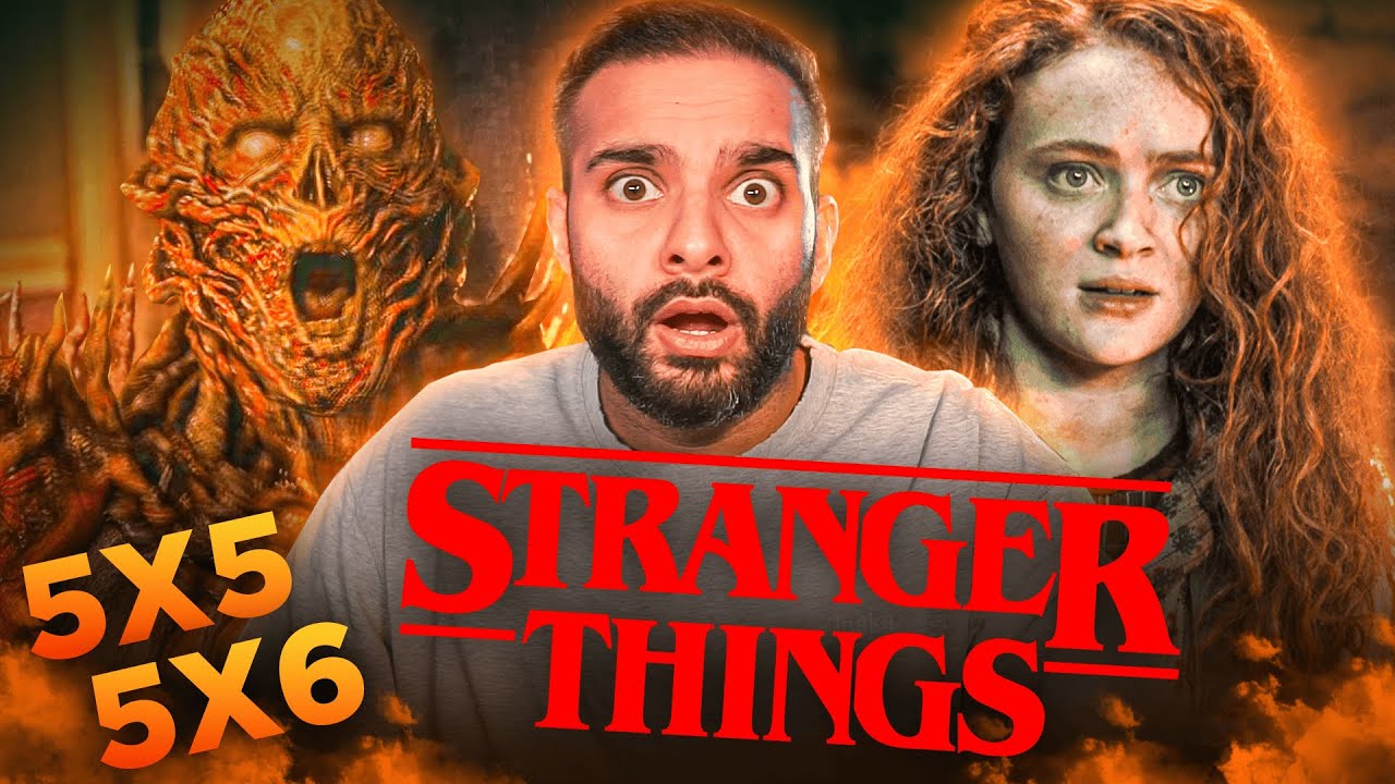 STRANGER THINGS Season 5 Episodes 5 & 6 REACTION! | BIG REVEAL ABOUT THE UPSIDE DOWN! 😨