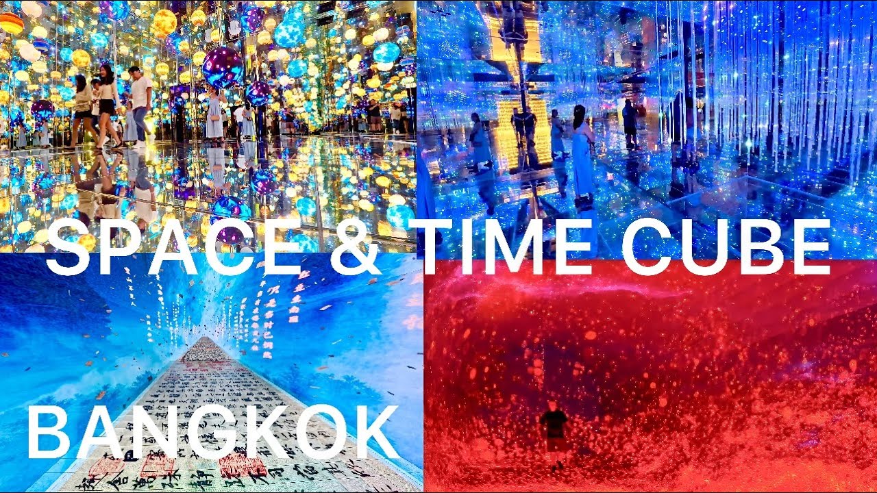 Take your camera for an interesting time at the  SPACE & TIME CUBE, SEACON BANGKAE mall, BANGKOK