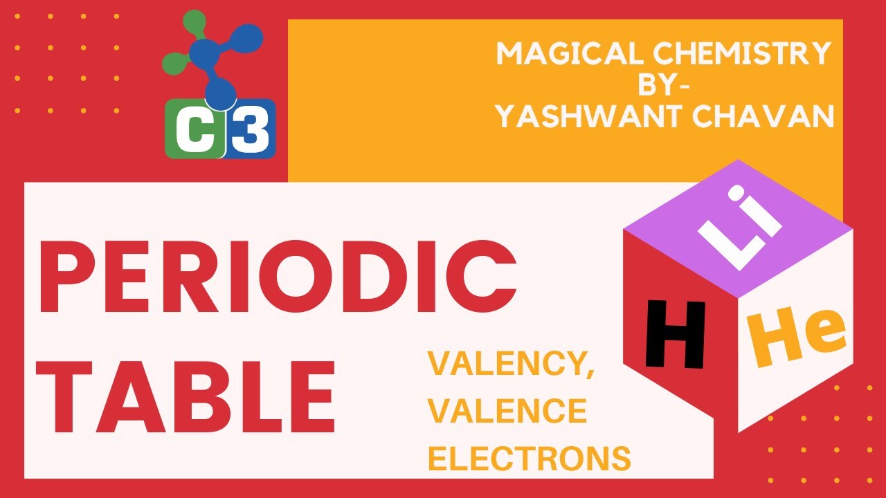 #PERIODIC TABLE VALENCY, VALENCE ELECTRONS
