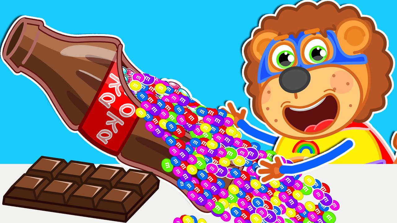 LeonCito | Chocolate y refrescos #2 | Dibujos animados para ni&ntilde;os