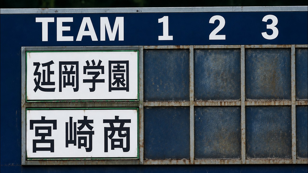 延岡学園 vs 宮崎商業 ② 2025年9月21日【4Ｋ】第157回九州地区高等学校野球大会宮崎県予選 3回戦　ひなたひむかスタジアム