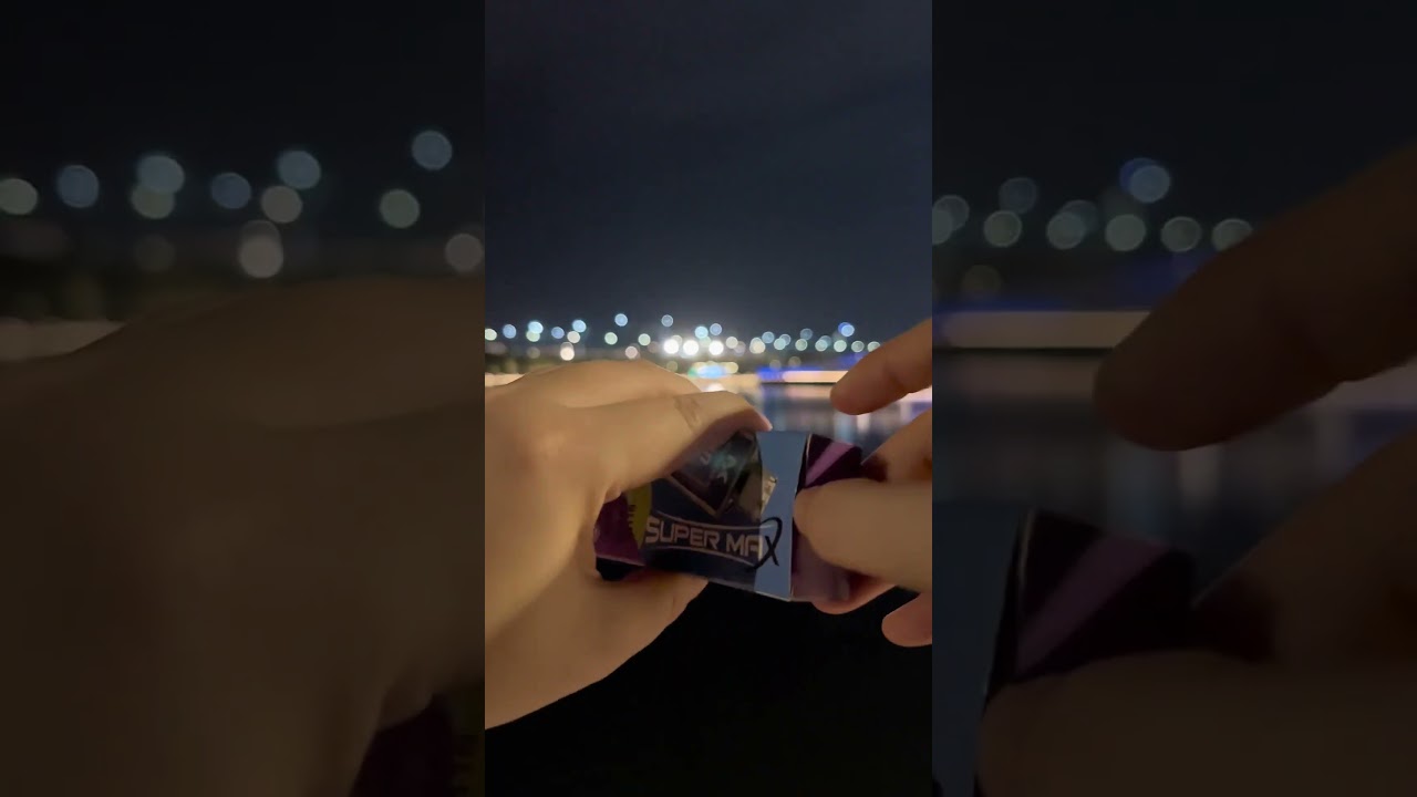 Night tour by the sea 😎💨#unboxing #vape #shorts