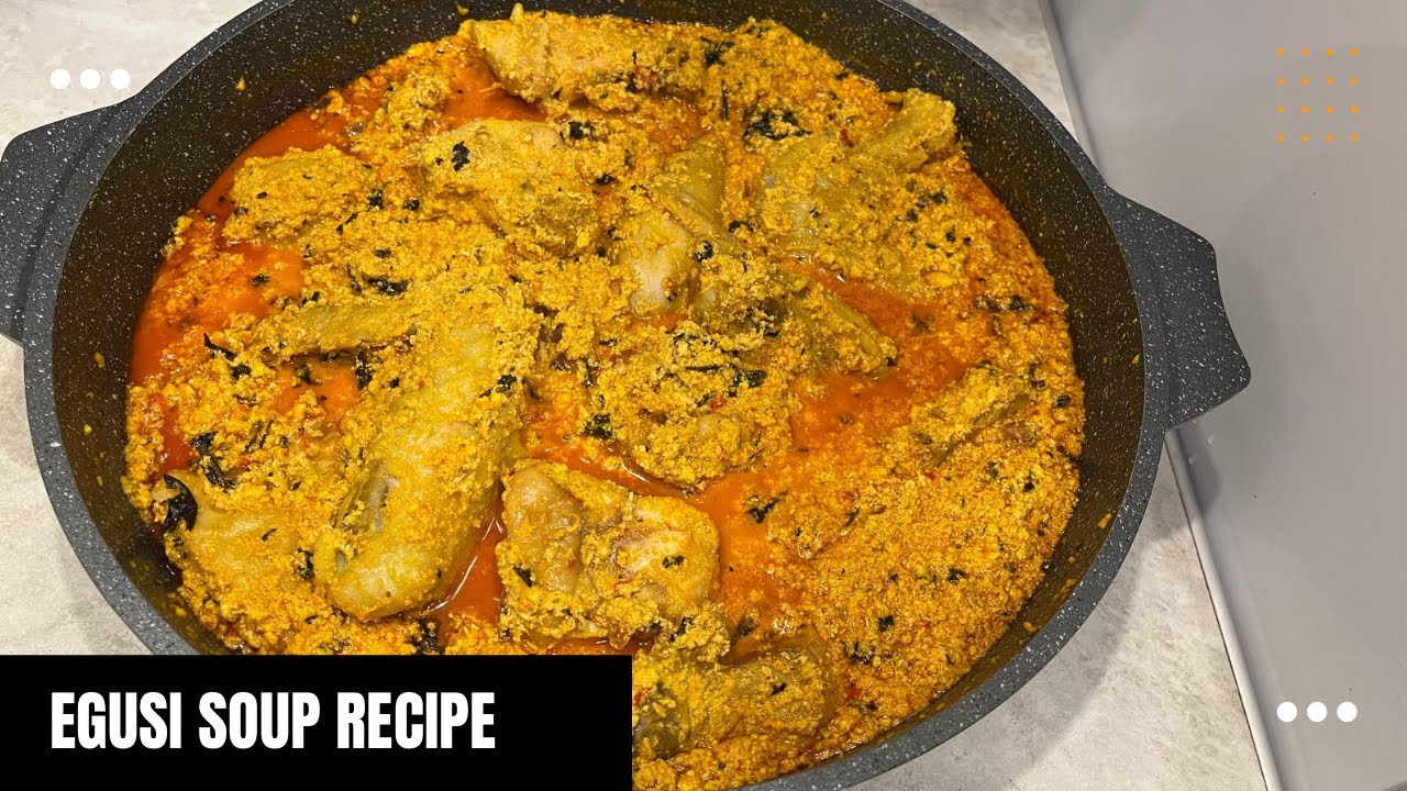 Egusi soup recipe | cook with me