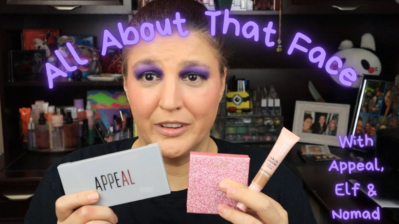 All About That Face With Elf, Appeal & Nomad #allaboutthatface #makeupreview #grwm #beautyover40