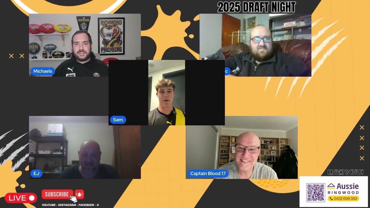 ИНТЕРВЬЮ | Сэм Грлж и Сэм Камминг присоединяются к Tigercast LIVE для беседы в ночь драфта!