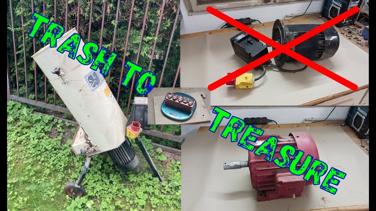 Trash to treasure  Garten H&auml;cksler zu Barren schmelzen. how to melt metal #copper #asmr #aluminum