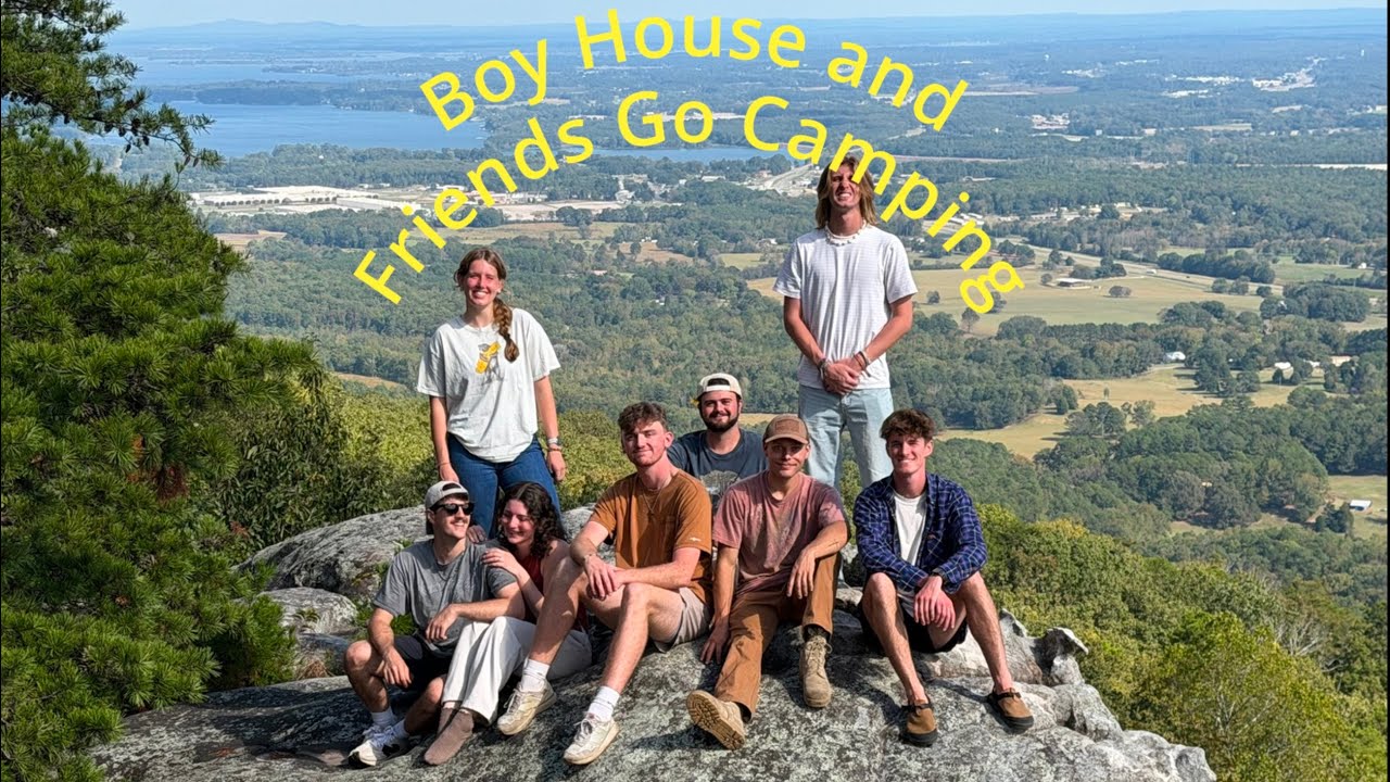 Boy House and Friends Go Camping