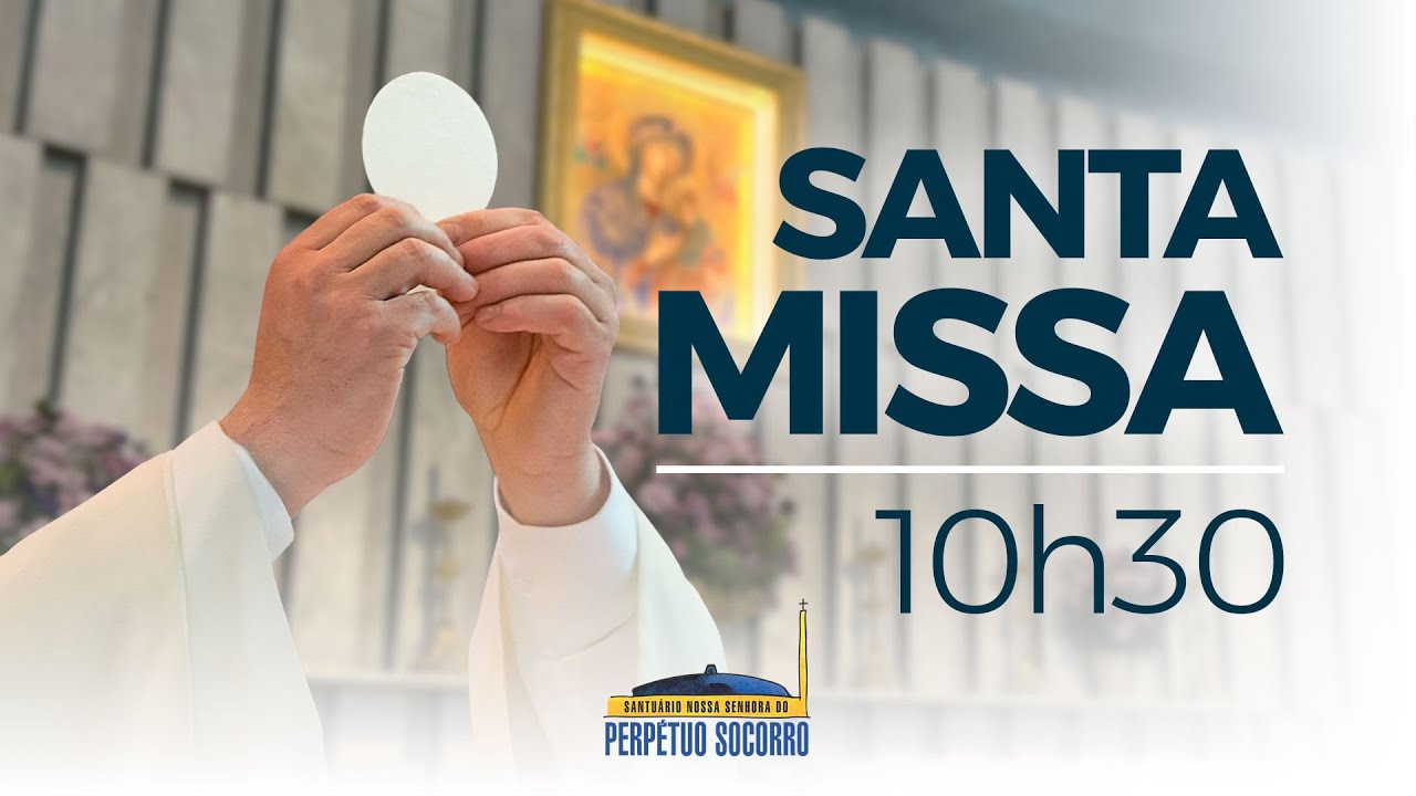 10h30 | Santa Missa | AO VIVO | Pe. Rodrigo, CSsR  - 08/02/2026