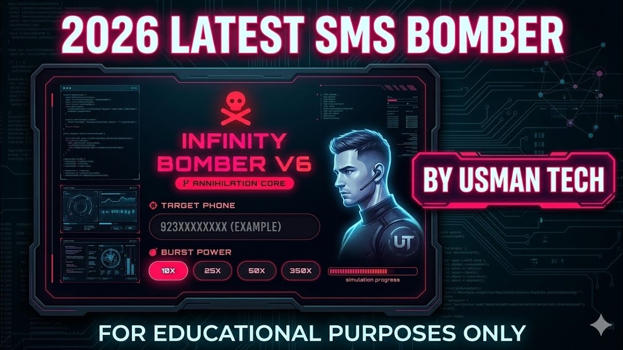 HOW TO MAKE YOUR OWN SMS BOMBER | EDUCATION PURPOSES ONLY