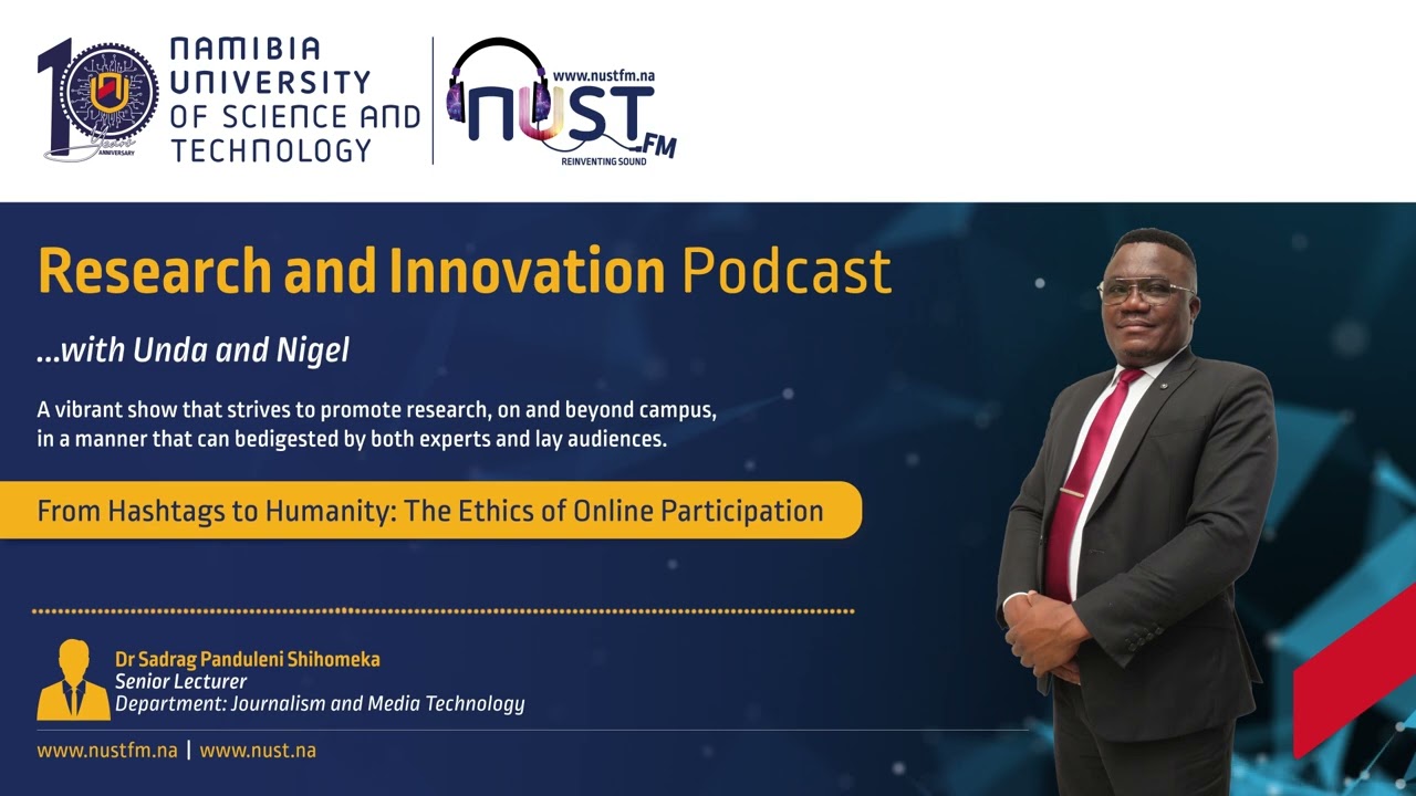 Research and Innovation Matters | Episode 10: Dr Sadrag Panduleni Shihomeka