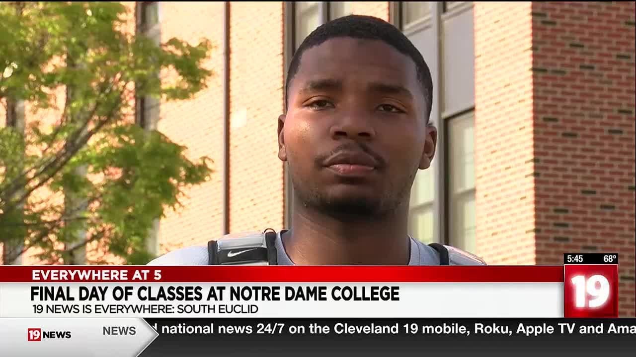 Last day of classes at Notre Dame College; school closing after more than 100 years