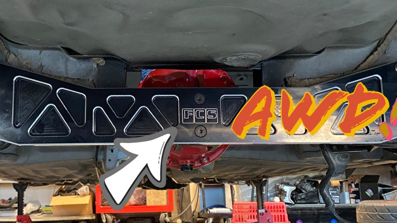 FCS RACE AWD REAR DIFF MOUNT INSTALL!!