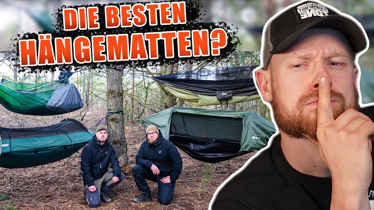 Naturens&ouml;hne machen den gro&szlig;en H&auml;ngemattentest! Welche ist am BESTEN? | Fritz Meinecke reagiert