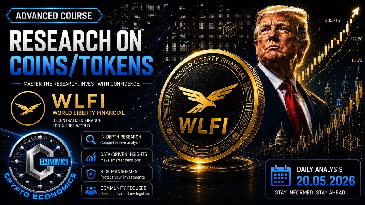 World Liberty Financial WLFI - Technical and Fundamental analysis of a Crypto project 20.05.2026