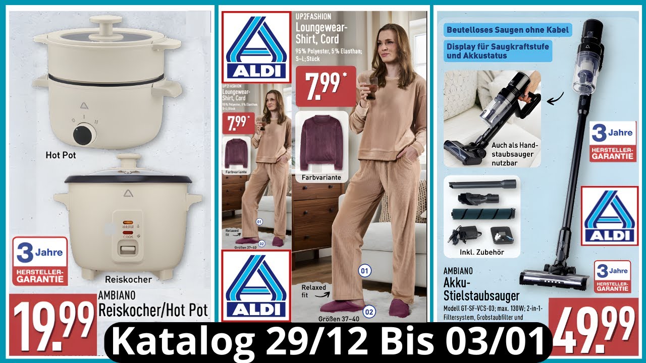 NEUER ALDI NORD Prospekt - Angebote vom 29/12/2025 bis 03/01/2026 | Die besten Rabatt-Angebote DE