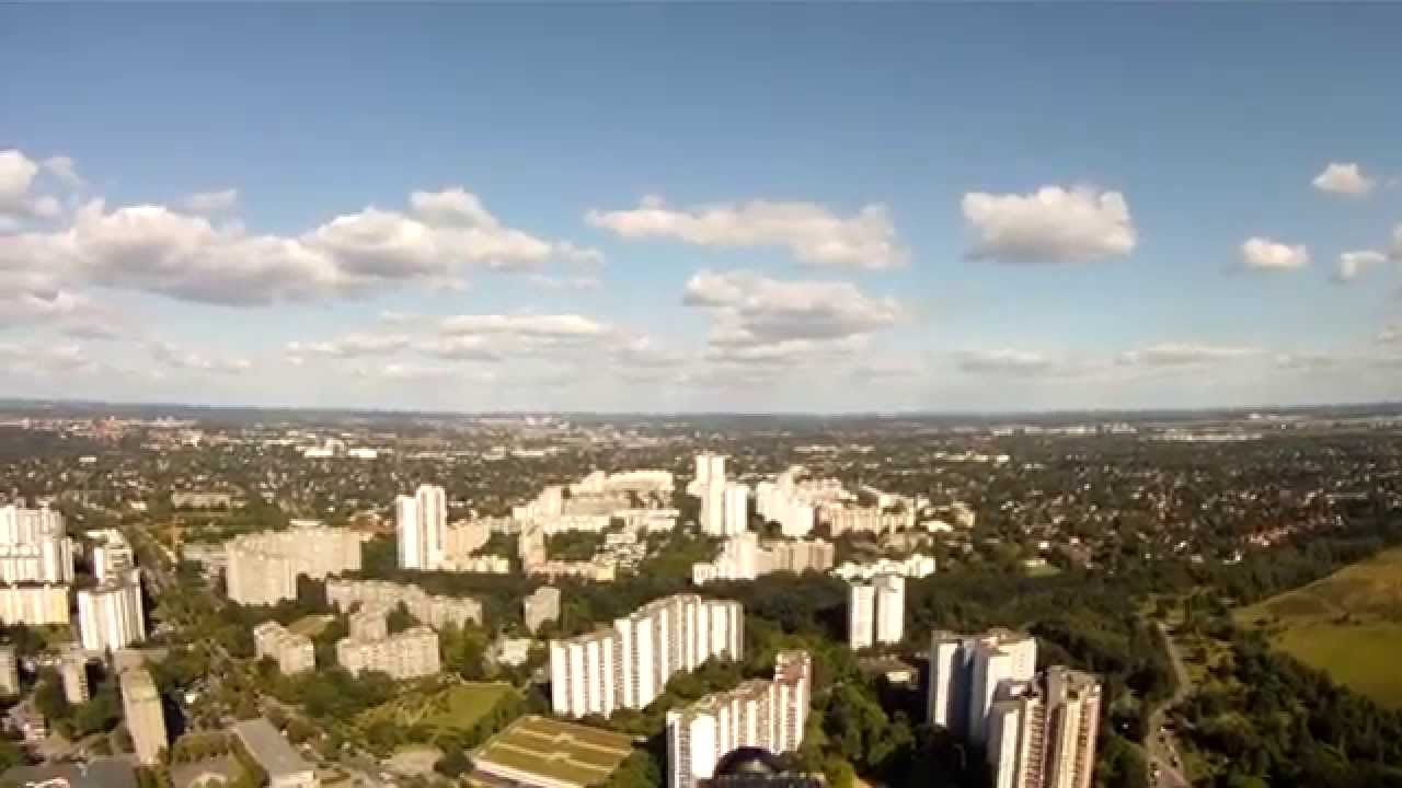 FPV Fug mit Gopro ueber die Gropiusstadt in Berlin
