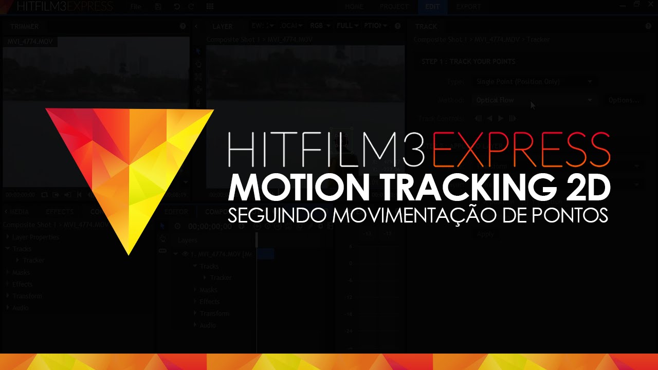 Tutorial HitFilm 3 Express: Motion Tracking 2D