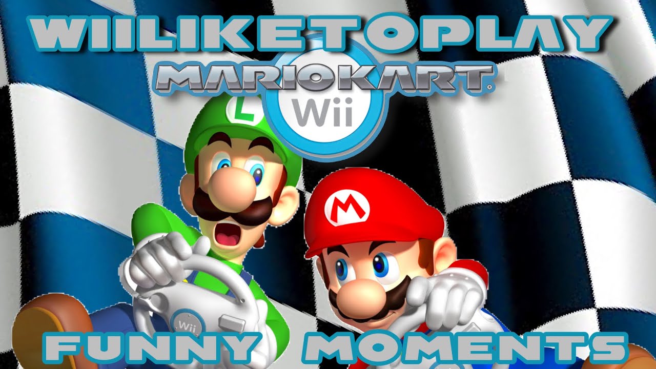 WiiLikeToPlay - Mario Kart Wii Online Funny Moments