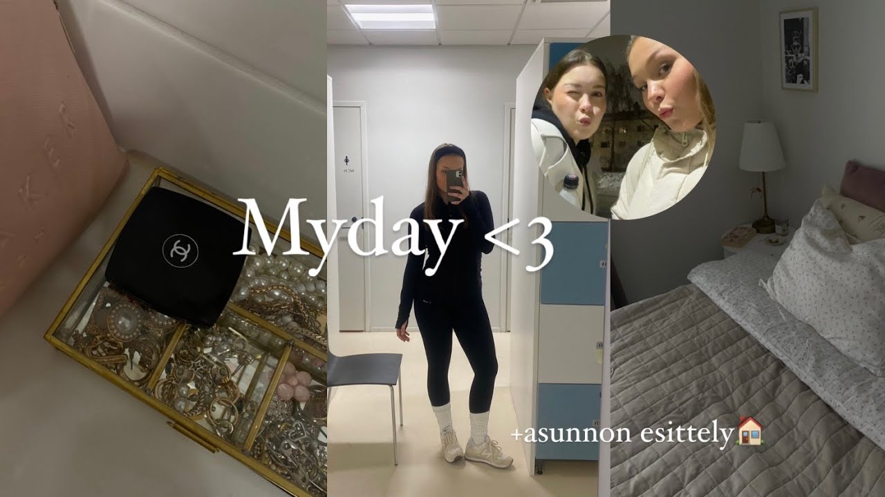 Myday | treeni, ystäviä ja asunnon esittely🏠