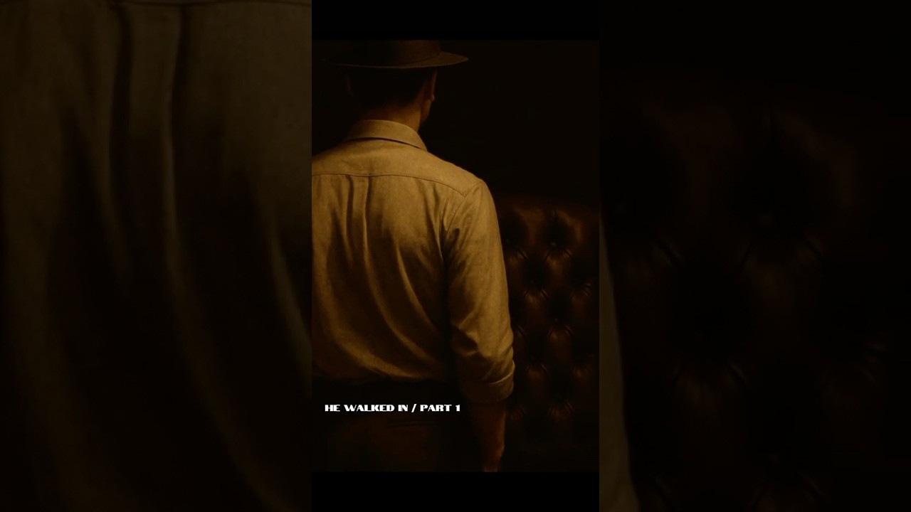 He walked in... | Mafia Story Part 1/Scene1