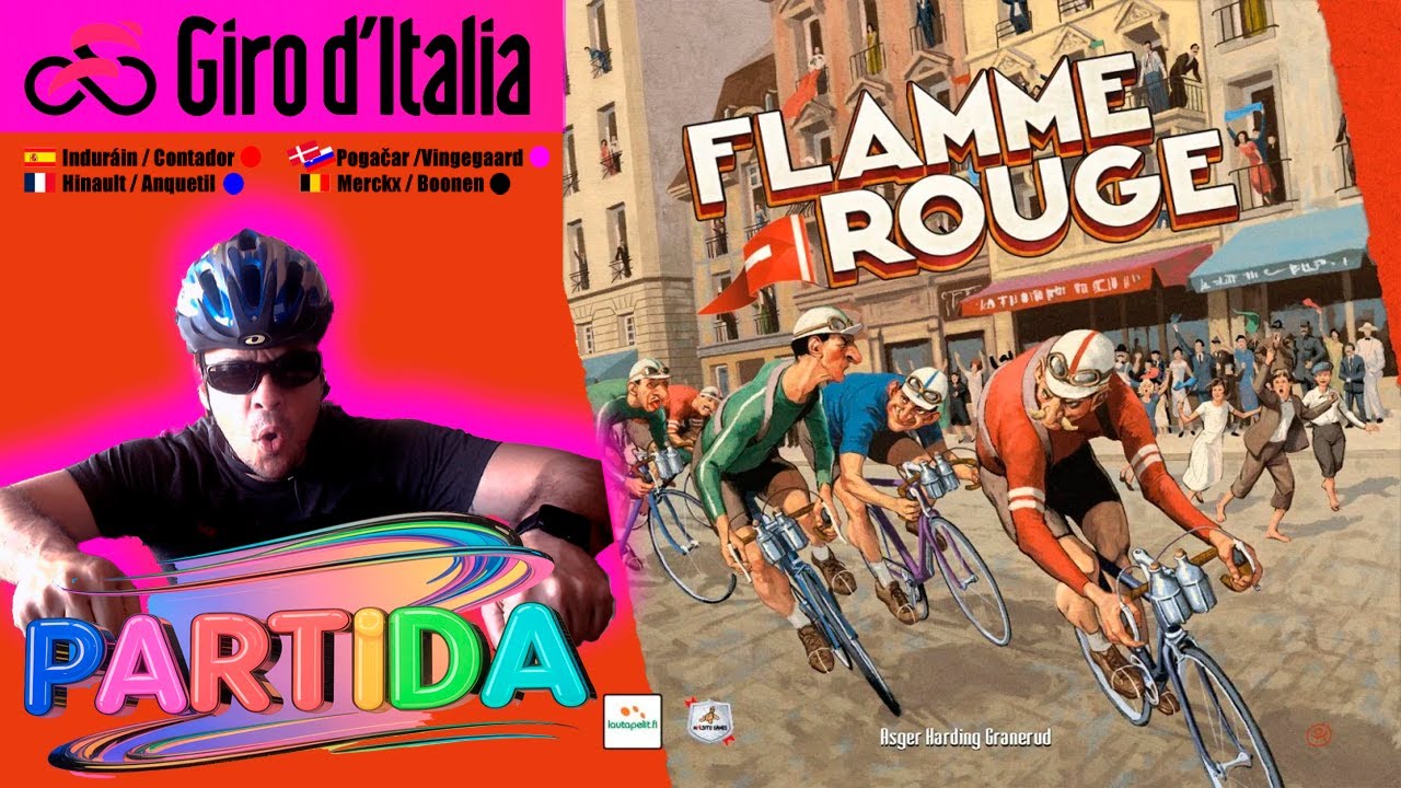 ¿Quién ganará esta carrera épica? FLAMME ROUGE - PARTIDA