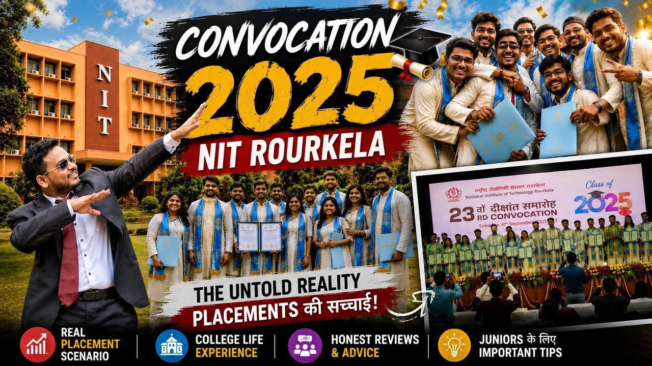 Convocation 2026 🎓 | NIT Rourkela Graduates Reveal the Truth About Placements & College Life | 3gr 