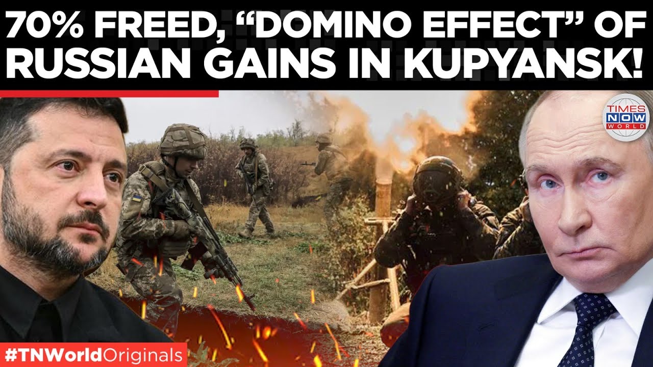 AFTER POKROVSK, KUPYANSK FALLS NEXT, 70% of City Under Russian Control | World News