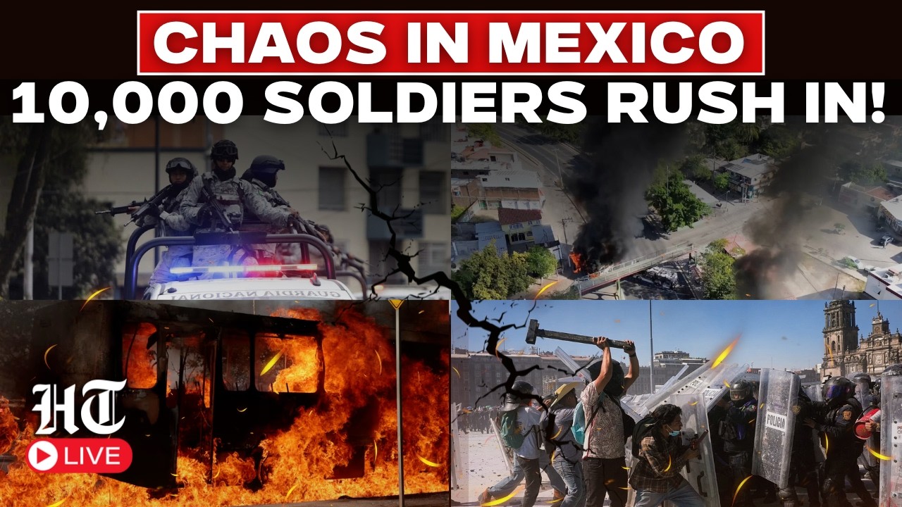 Mexico Violence LIVE: Mexico Erupts! Vehicles Torched, Roads Blocked After Drug Lord Killing