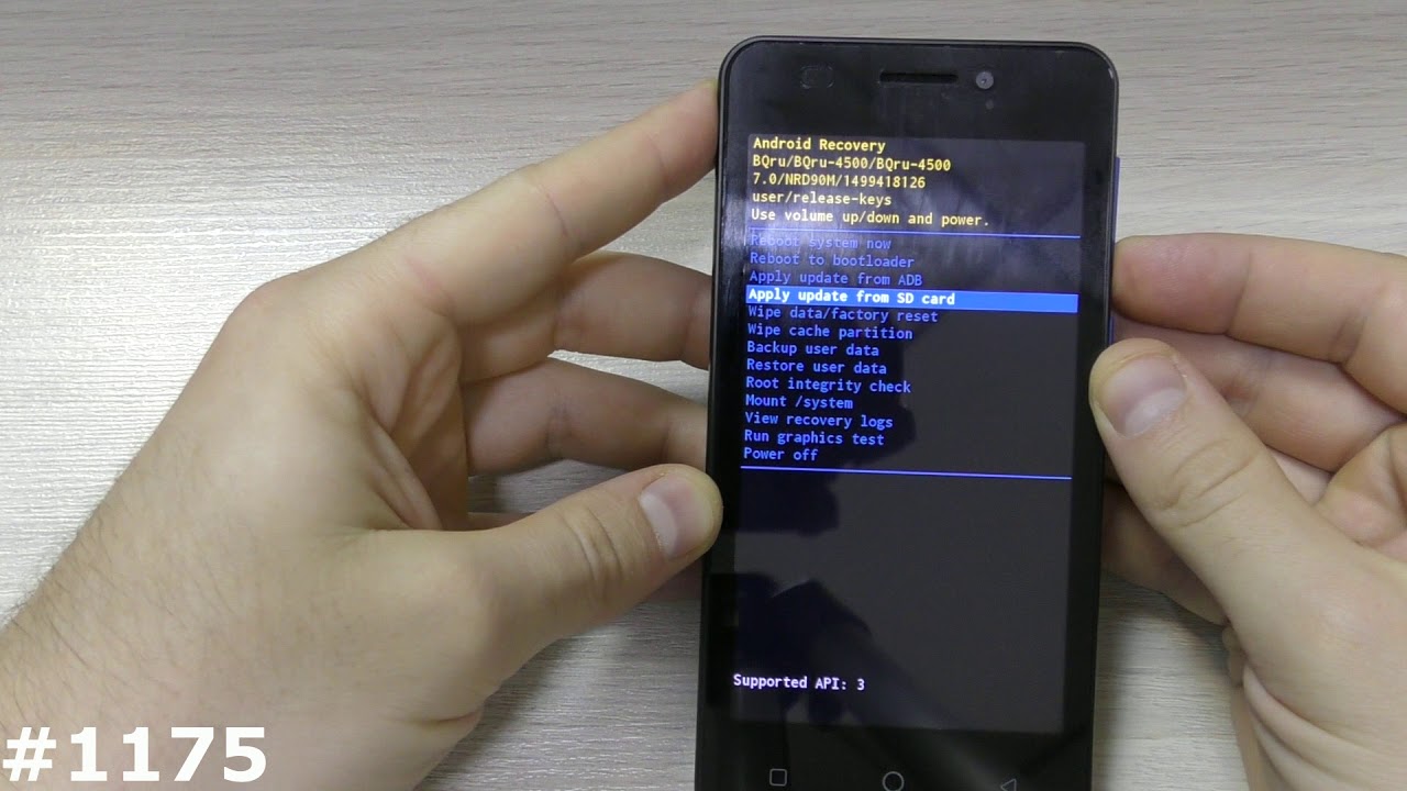 Сброс настроек BQ Fox 4500L (Hard Reset BQ 4500L Fox)