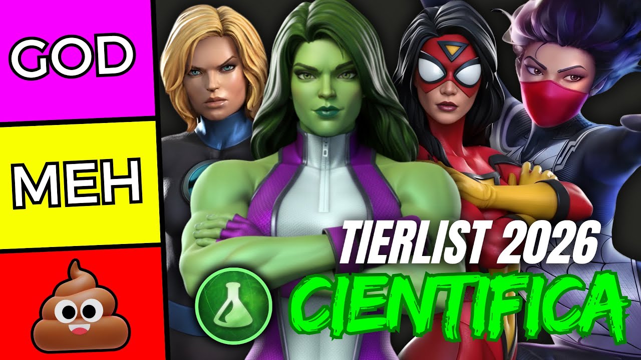 TIER LIST CIENTÍFICA 2026 | Marvel Contest of Champions | DiegoFetuccini
