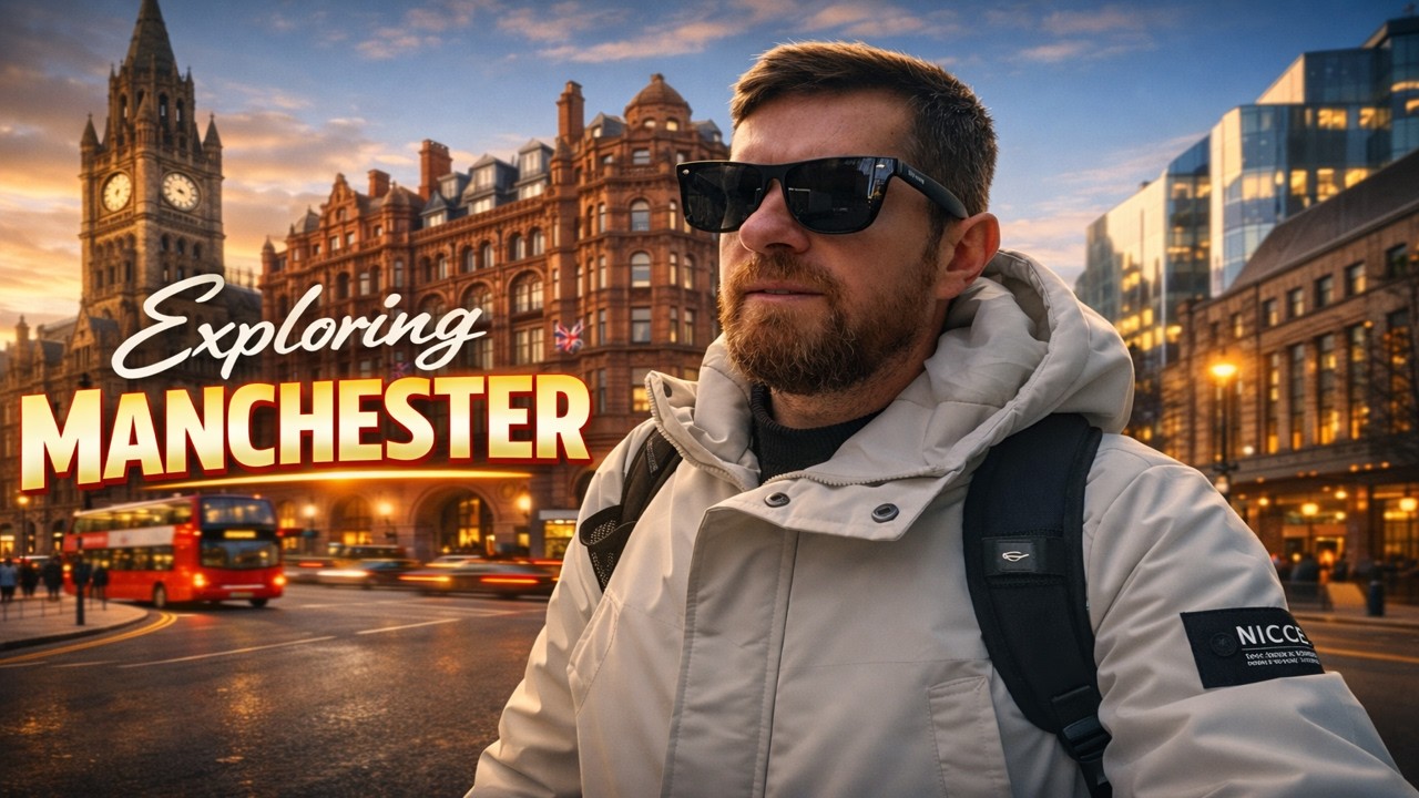 Manchester City Centre Într-o Zi | Walking Tour Complet