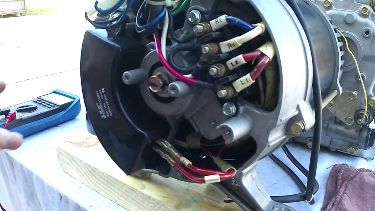 Portable Generator end Testing (Brushless) LCT brand Diesel