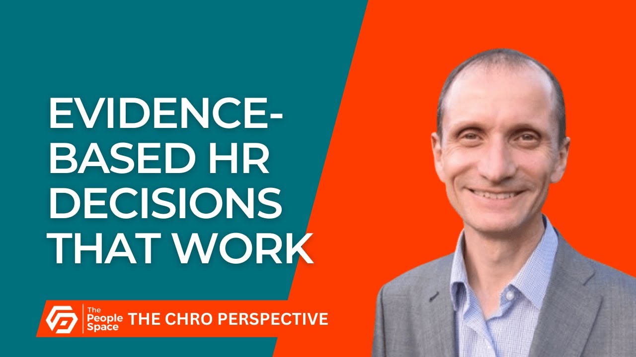 Evidence based HR decisions that work