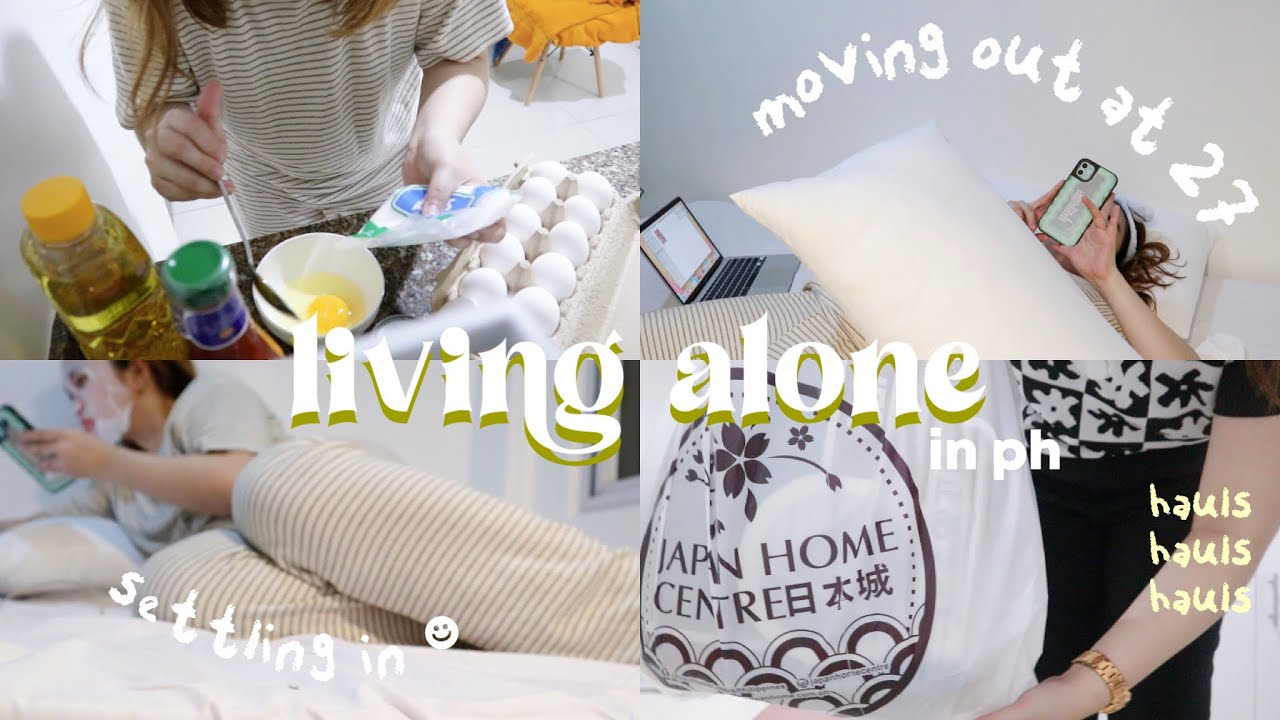 living alone vlog 🌷i moved out at 27!!! ☻ shopping for my first apartment and settling in