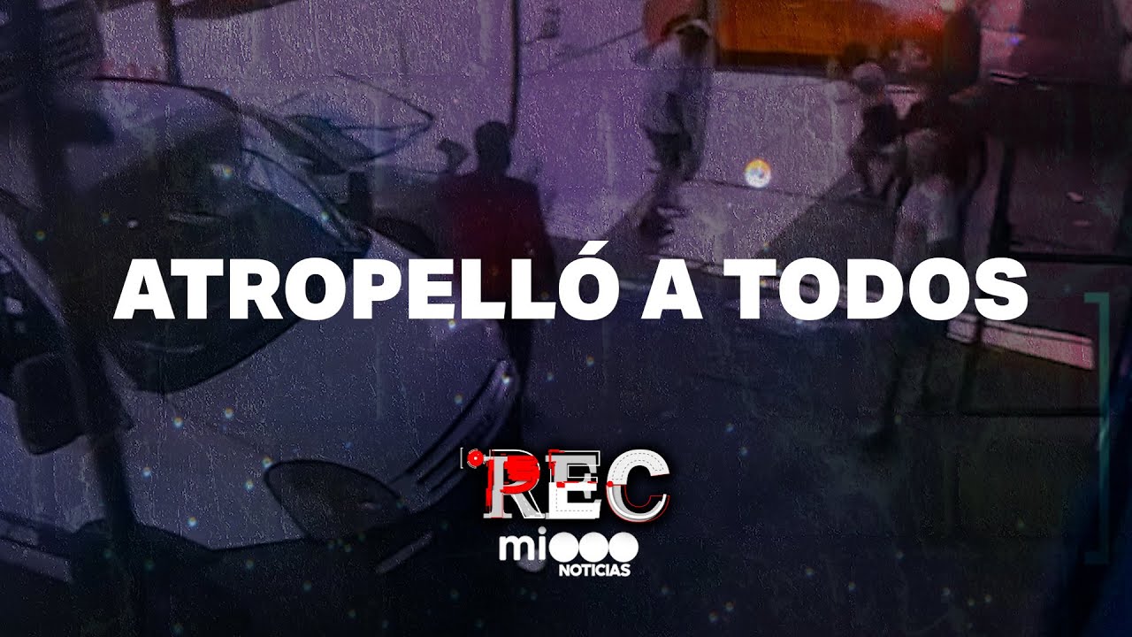 ATROPELLÓ A TODOS - ROBÓ UNA MOTO - #REC 🚨 #REC 🚨