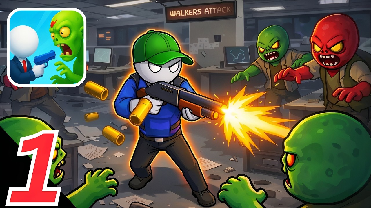 Walkers Attack - Gameplay Walkthrough - Walkers Attack (Android iOS)