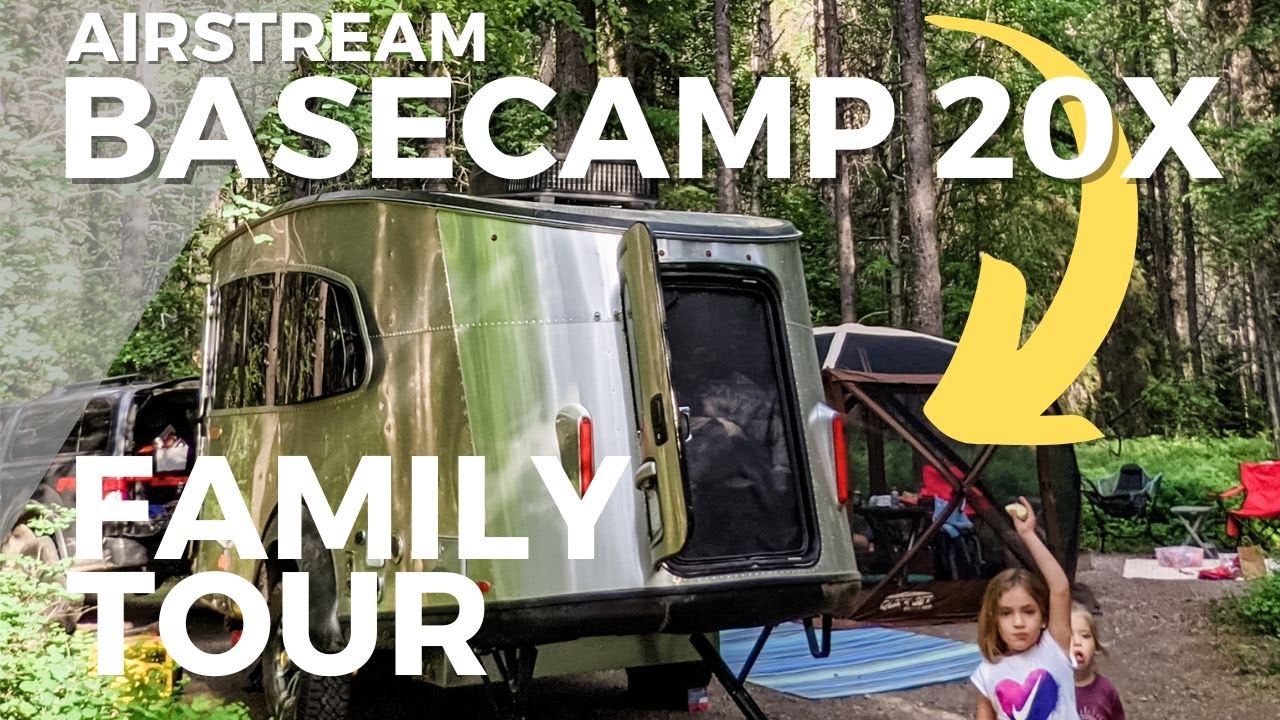 Tour of Basecamp 20x in use by a family of 4 (kids age 6 and 4) at Glacier National Park
