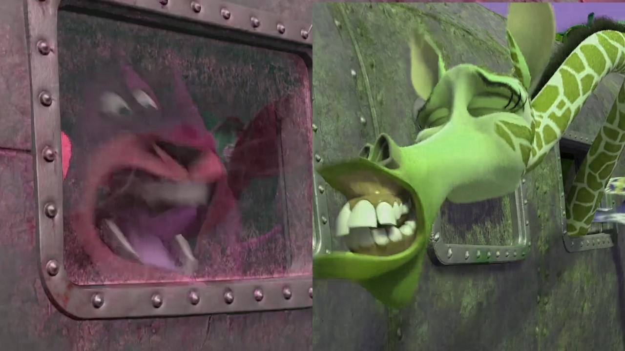 Madagascar l We are Crash Landing, wAaaaaaa!!!!!  l Sponsored by Klasky Csupo 2001 Effects
