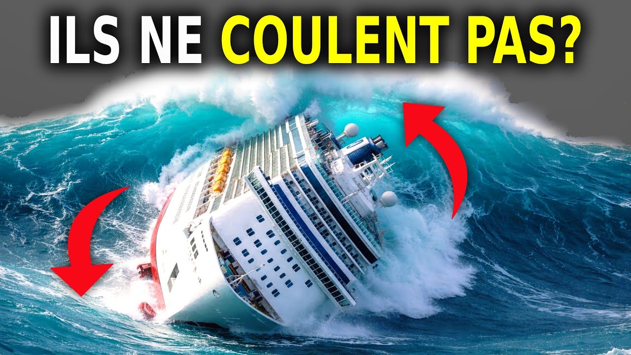 Comment les STABILISATEURS maintiennent un PAQUEBOT GÉANT?