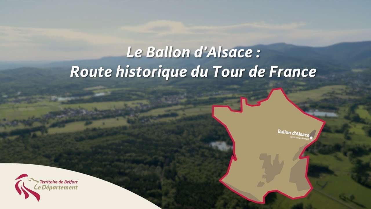 Le Ballon d'Alsace et le Tour de France d'hier à aujourd'hui