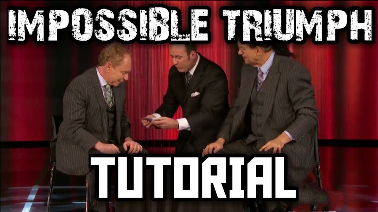 KOSTYA KIMLAT 's Triumph Card Trick [ Tutorial ] - One of the best card tricks Ever