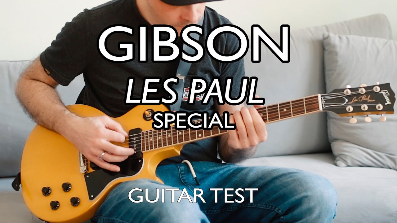 Gibson Les Paul Special, TV Yellow, 2019 - guitar test