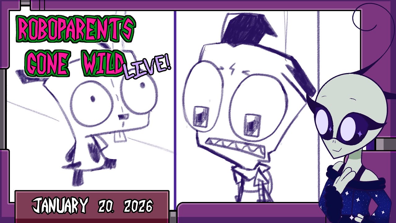 Animating ROBOPARENTS GONE WILD | Session 1: Boardin' & Backgroundin'