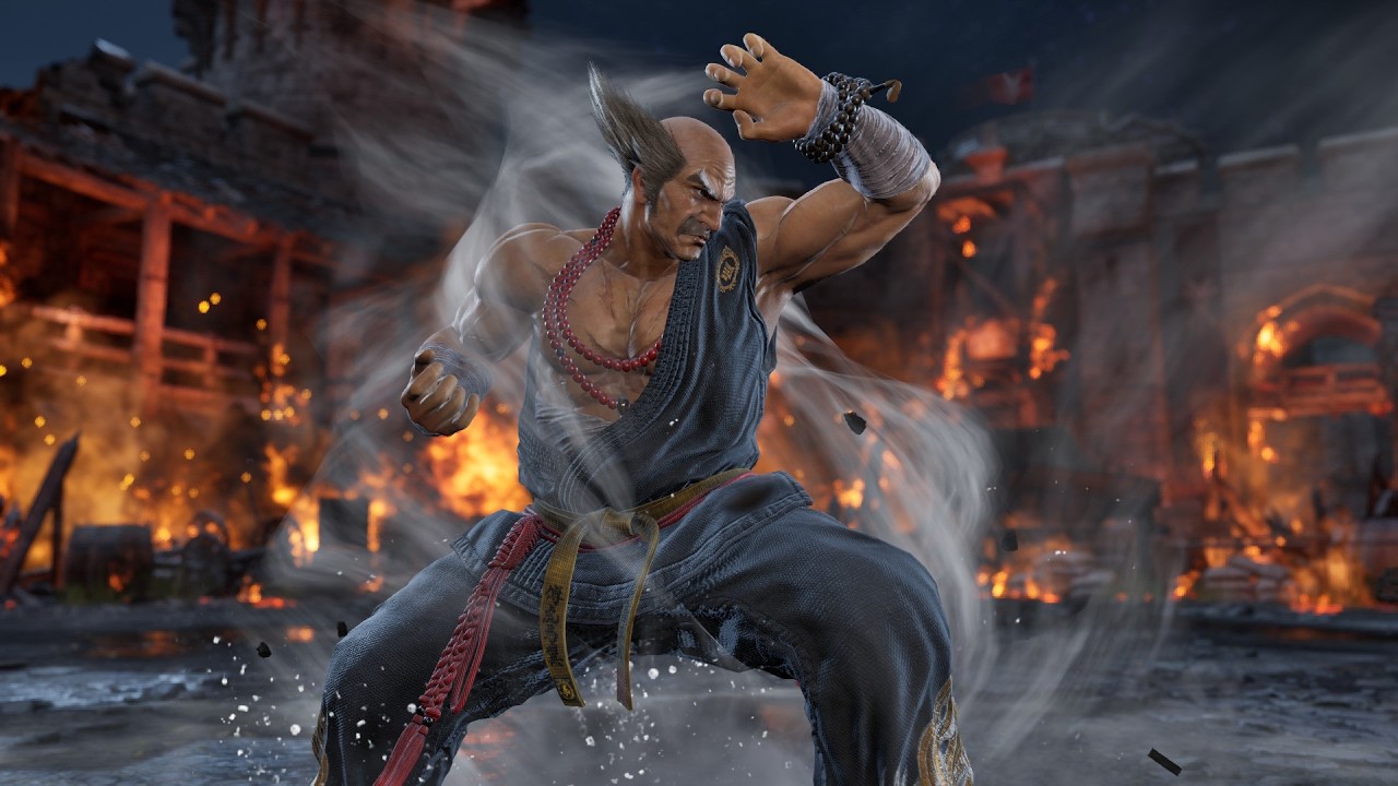 Jogando de Heihachi contra o Jin