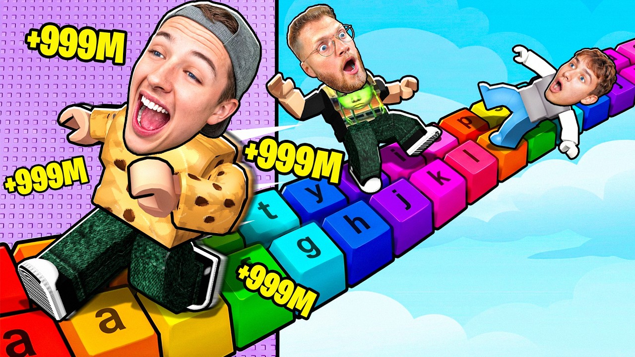 Becoming The FASTEST in Roblox Keyboard Escape!
